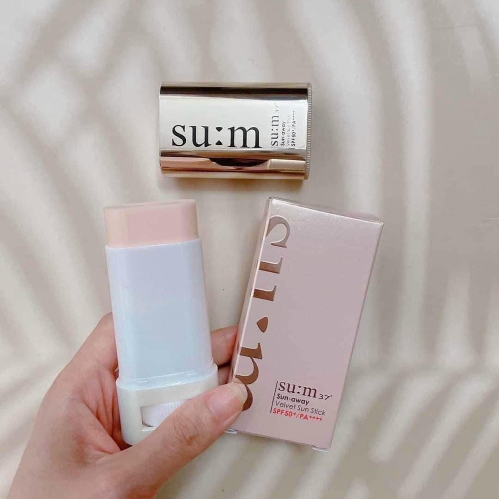 Su:m37 Sunstick SUM37 SU:M 37 Sun Away Velvet Sun Stick - 18g  SPF50 PA++++